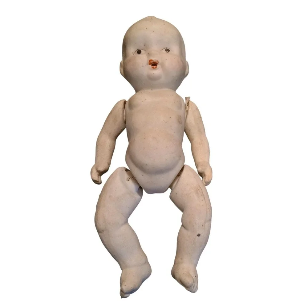 Antique Japanese Bisque Baby Doll 7